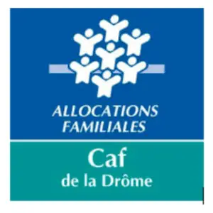 logo caf de la drôme